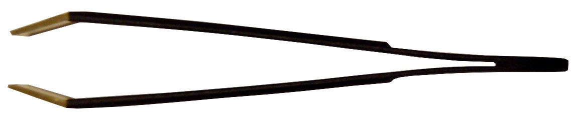 047 MAGNUM pinzeta rovná 10 cm - pozlacená ocel