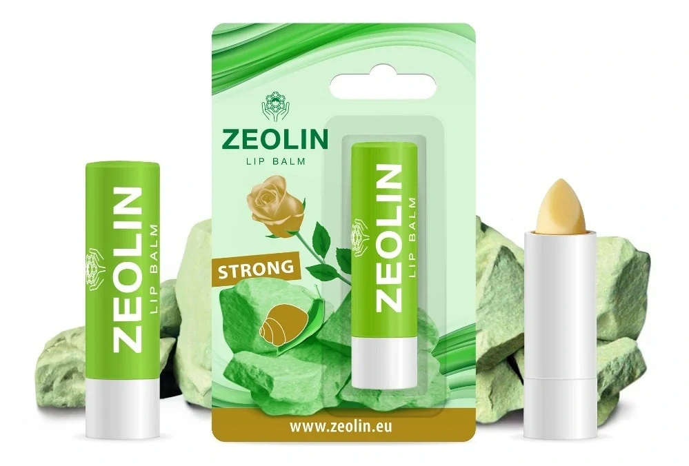 ZEOLIN Balzám na rty regenerační silný - se zeolitem, šnekem a růží