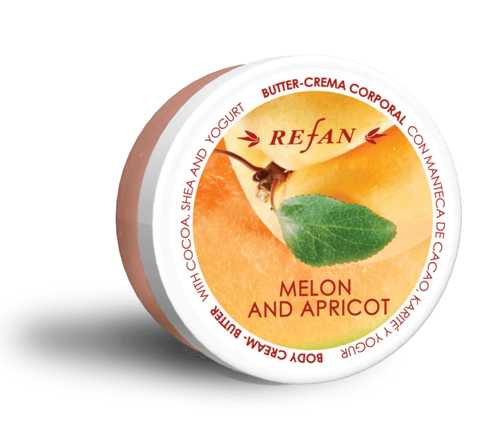 REFAN Tělové máslo krém Meloun a Meruňka 200ml