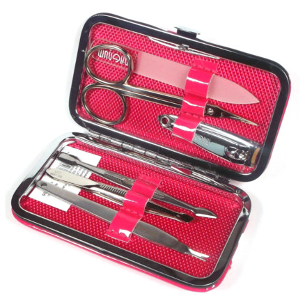 205 MAGNUM pink manikúrní  set 6 dílný