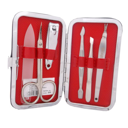 205 MAGNUM red manikúrní set 6 dílný