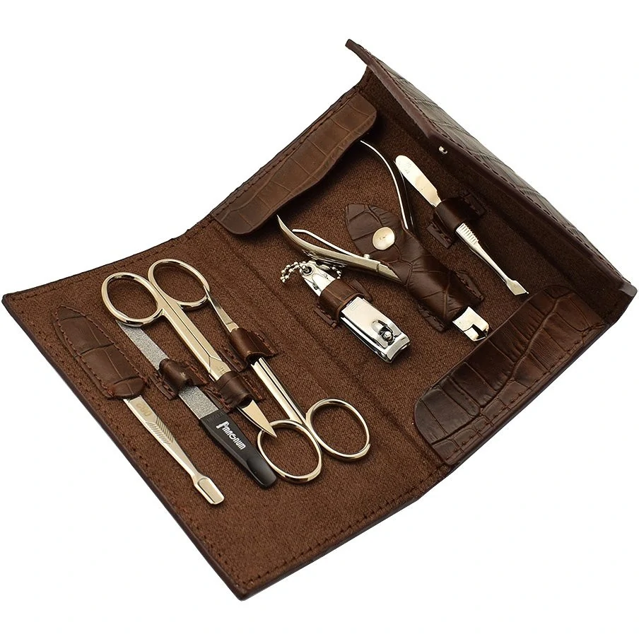 233 MAGNUM manikúrní set krokodýl - 7 dílný