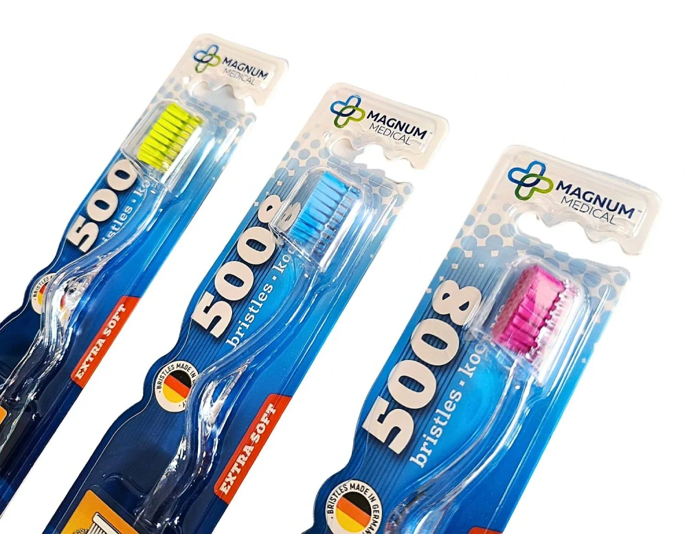 654 Kartáček na zuby Magnum Medical extra soft