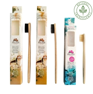 650 Bambusový kartáček na zuby Magnum Natural