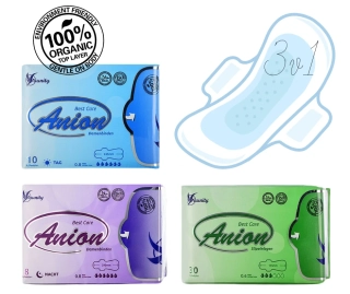 BALÍČEK "Hygienické vložky AUNITY 3v1"