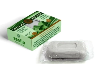 ZEOLIN Toaletní mýdlo se zeolitem, růží a šnekem - 60g