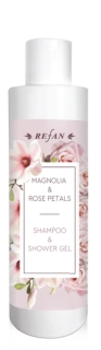 REFAN  Šampon a sprchový gel Magnolie a růže 250 ml